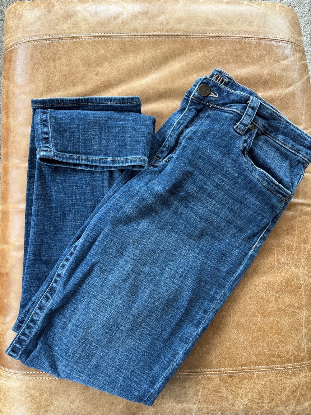 Kut from the Kloth Dark Blue Women's Jeans - Classic Stretch Denim